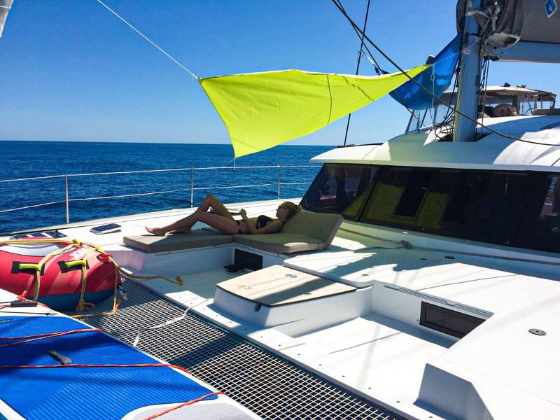 Book yachts online - catamaran - Saba 50 [8 CAB] - Lamela LA - rent