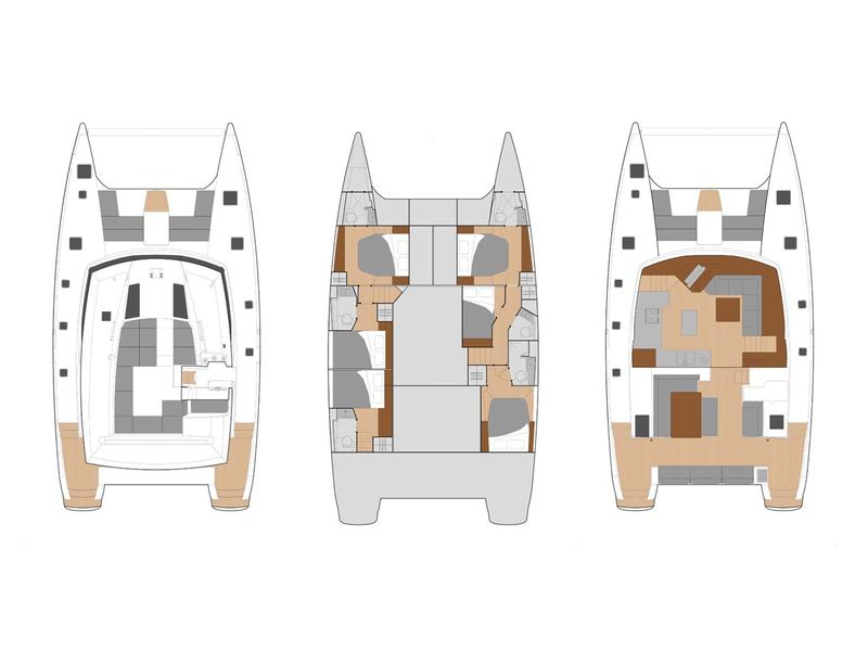 Book yachts online - catamaran - Saba 50 [7 CAB] - Triumph - rent