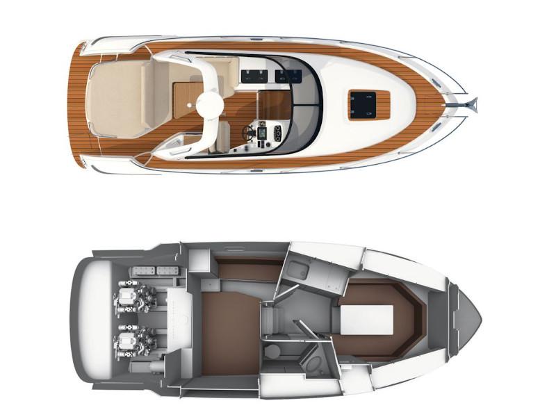 Book yachts online - motorboat - Bavaria S29 OPEN - Simba - rent