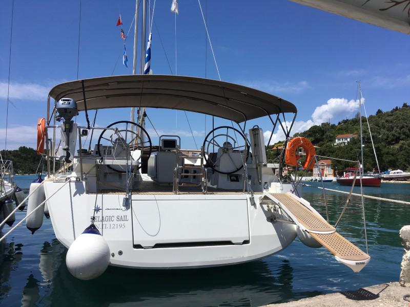 Book yachts online - sailboat - Jeanneau 54 - PELAGIC SAIL - rent
