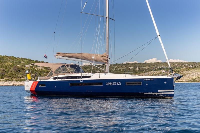 Book yachts online - sailboat - Sun Odyssey 490 - BALDUR (NEW MODEL, BLUE HULL, AC+GEN.) - rent