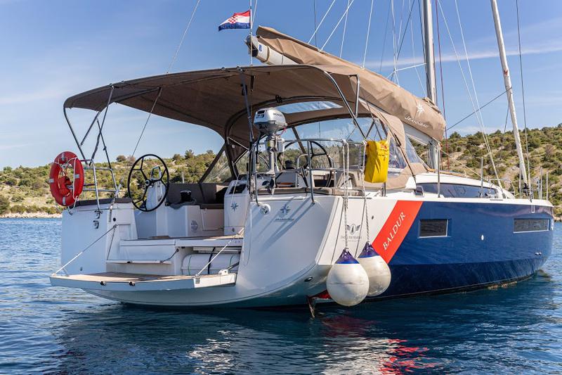 Book yachts online - sailboat - Sun Odyssey 490 - BALDUR (NEW MODEL, BLUE HULL, AC+GEN.) - rent
