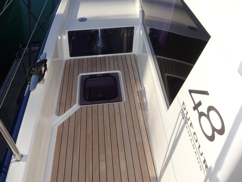Book yachts online - catamaran - Dufour 48 Catamaran - NOX - BLUE HULL, AC+GEN., UNDERWATER LIGHTS - rent