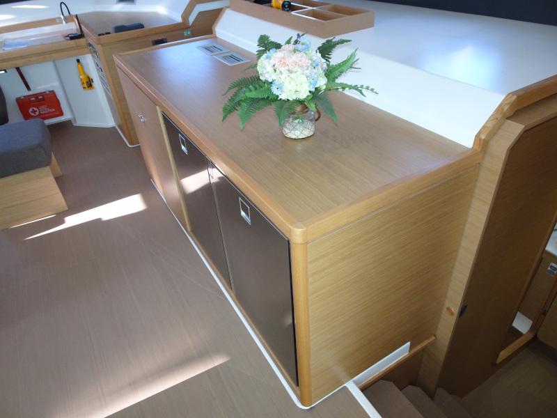 Book yachts online - catamaran - Dufour 48 Catamaran - YAM - BLUE HULL, AC+GEN., UNDERWATER LIGHTS - rent