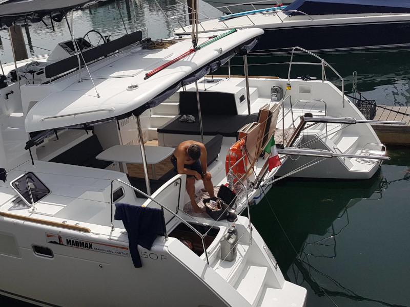 Book yachts online - catamaran - Lagoon 450 - Wentura - rent
