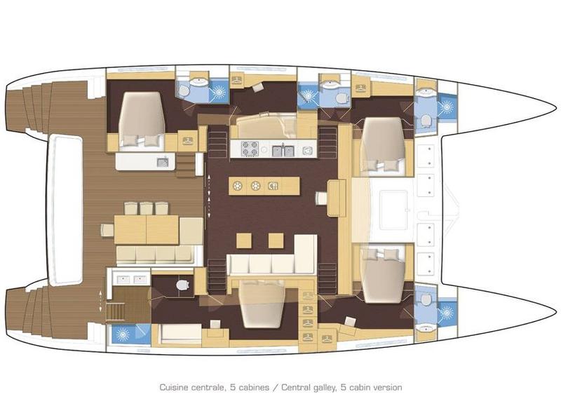 Book yachts online - catamaran - Lagoon 620 - TWIN - rent