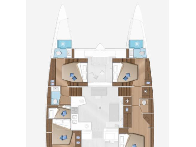 Book yachts online - catamaran - Lagoon 52F - Samoa (NEW 2021) - rent