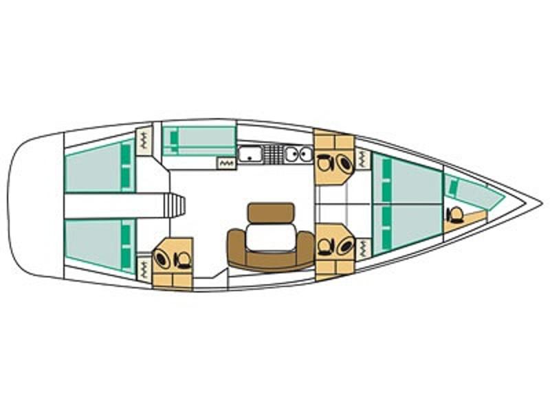 Book yachts online - sailboat - Cyclades 50.5 - Ikaros - rent