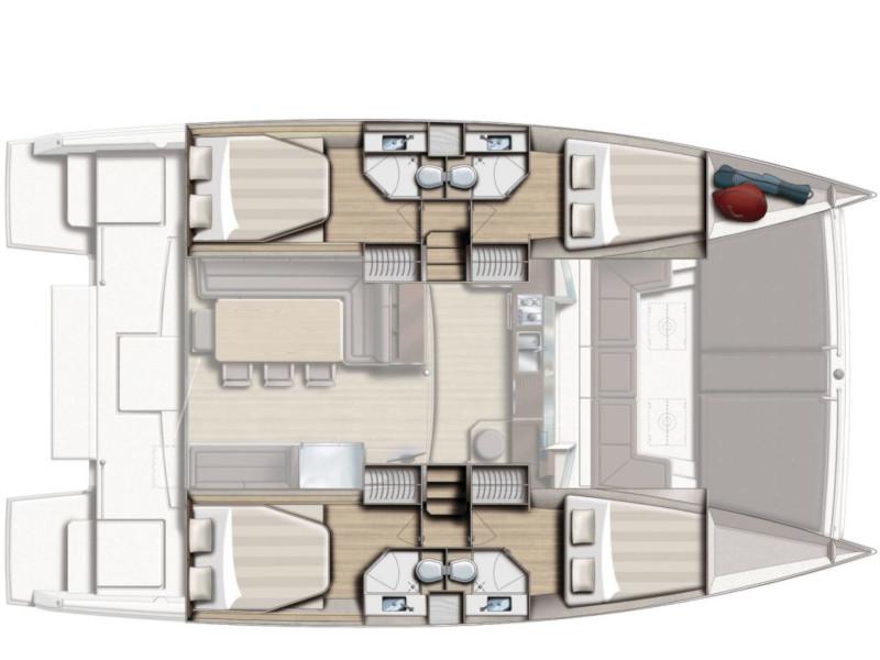 Book yachts online - catamaran - Bali 4.3 - Alina - rent