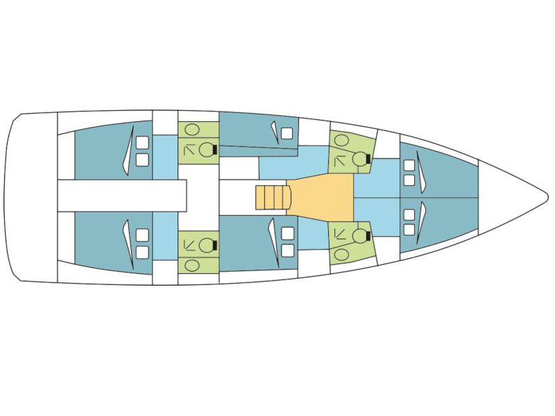 Book yachts online - sailboat - Sun Loft 47 - Cyclamen - rent