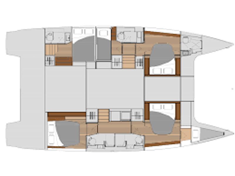 Book yachts online - catamaran - Saona 47 - Eclipsea - rent