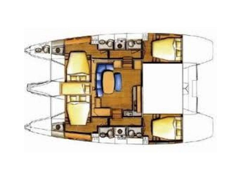 Book yachts online - catamaran - Lagoon 420 - Tropicana - rent