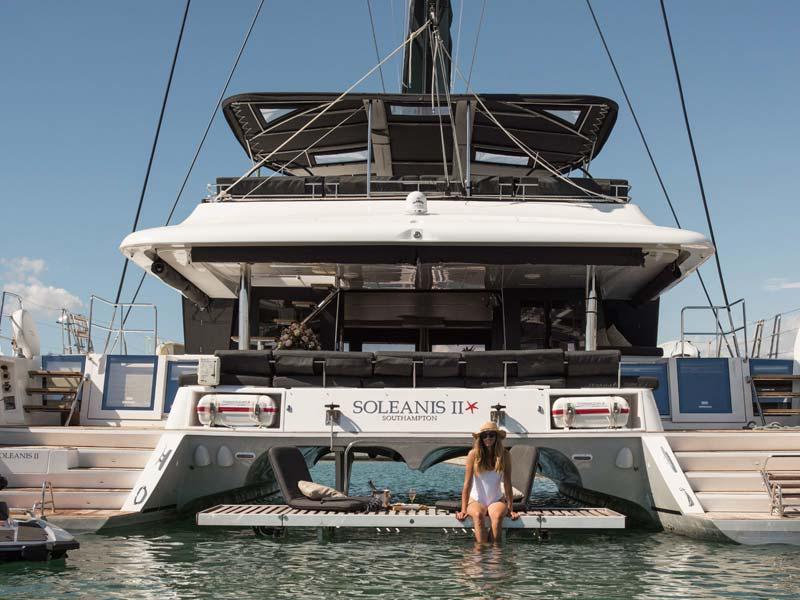 Book yachts online - catamaran - Lagoon 620 Essence - Soleanis II - rent