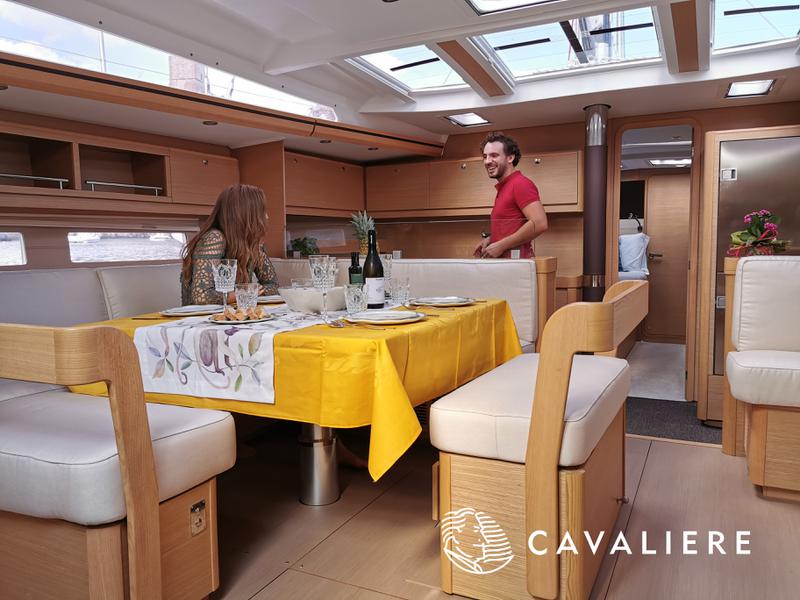Book yachts online - sailboat - Dufour 56 Exclusive - Cavaliere CD(Ac+Gen+Wm+Bbq) - rent