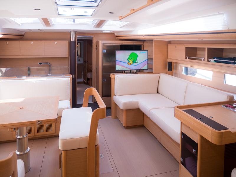 Book yachts online - sailboat - Dufour 56 Exclusive - Cavaliere CD(Ac+Gen+Wm+Bbq) - rent