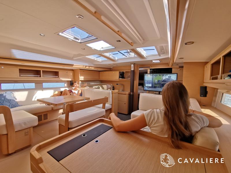 Book yachts online - sailboat - Dufour 56 Exclusive - Cavaliere CD(Ac+Gen+Wm+Bbq) - rent