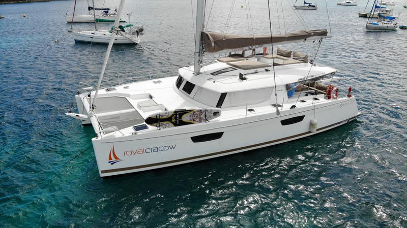 Book yachts online - catamaran - Saba 50 - Royal Cracow (crewed) - rent