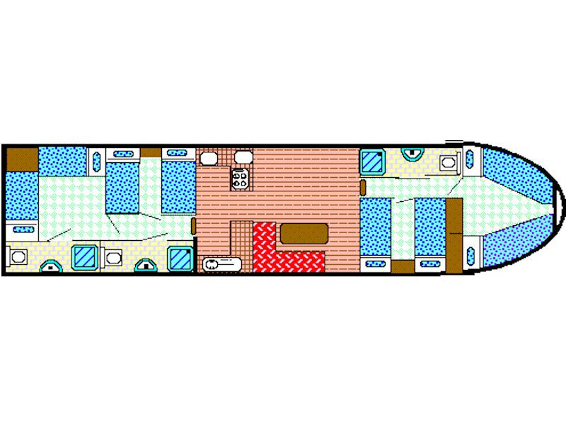 Book yachts online - motorboat - Burgundy 1500 - VV/ Burgundy 1500 - rent