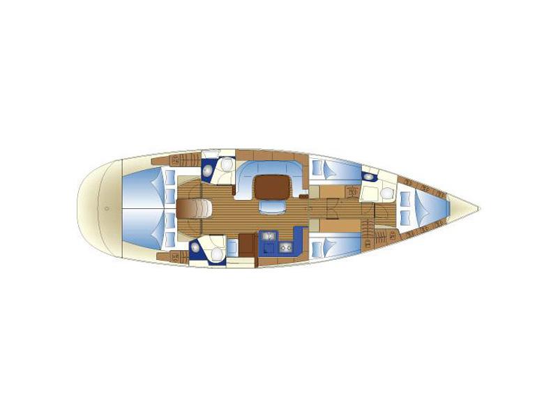 Book yachts online - sailboat - BAVARIA 49 BT - DALMACIJA - rent