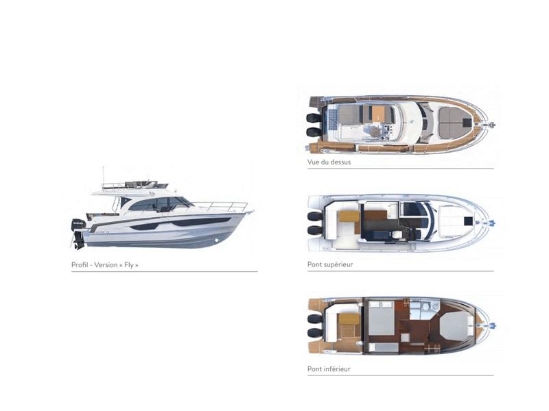 Book yachts online - motorboat - Antares 11 Fly OB - Solis - rent