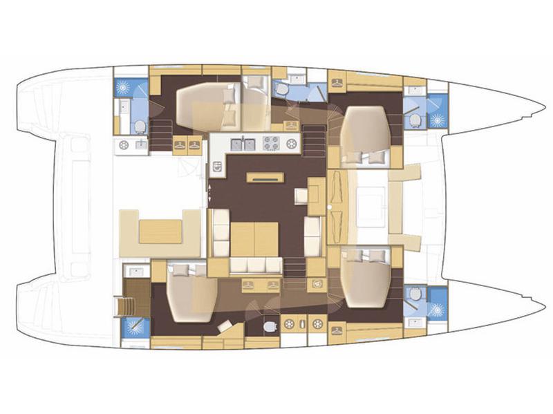 Book yachts online - catamaran - Lagoon 560 S2 - Alyssa - rent