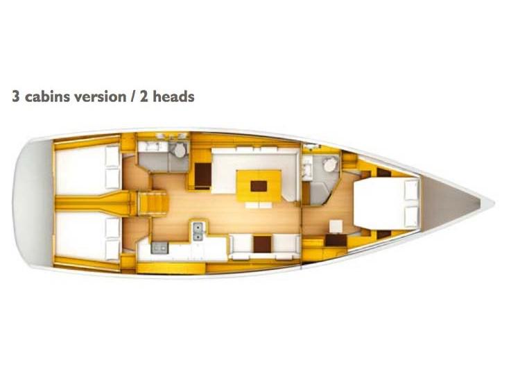 Book yachts online - sailboat - Sun Odyssey 519 - Seabourne - rent