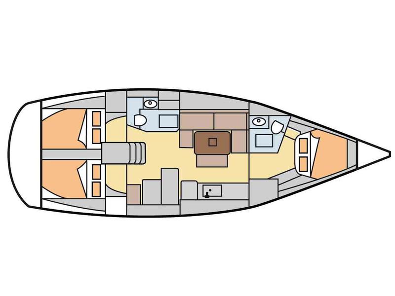 Book yachts online - sailboat - Dufour 405 - Namaste - rent