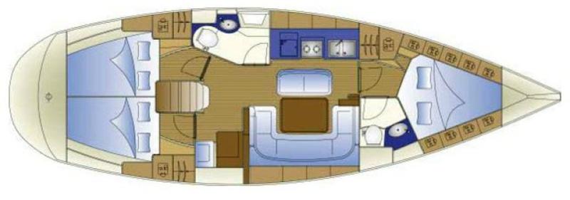 Book yachts online - sailboat - Bavaria 40 - Juliana - Bavaria 40 Cruiser - rent