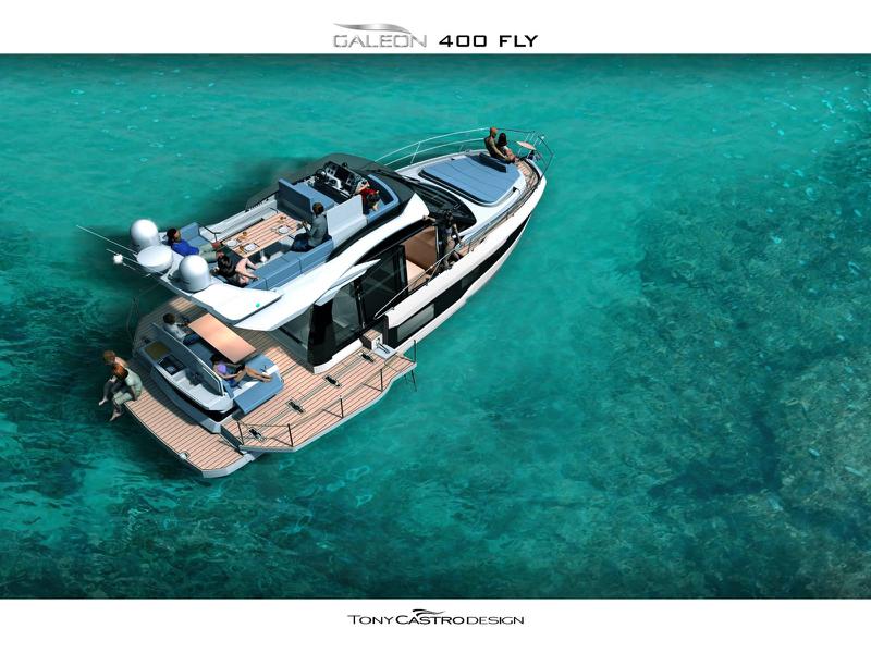 Book yachts online - motorboat - Galeon 400 Fly - Little Island - rent