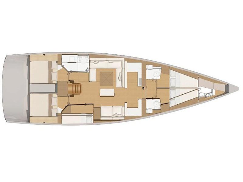 Book yachts online - sailboat - Dufour 56 Exclusive - Ipazia - rent