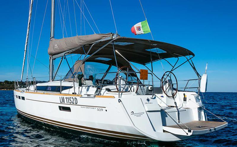 Book yachts online - sailboat - Sun Odyssey 509 - Caterina - rent