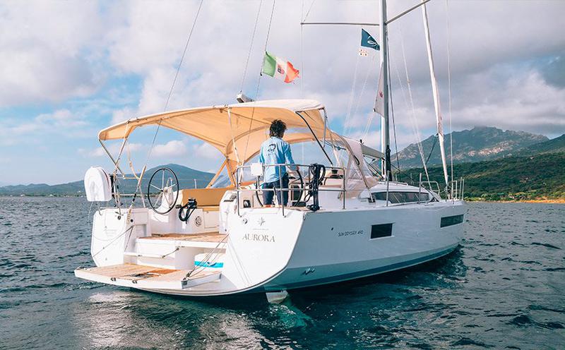 Book yachts online - sailboat - Sun Odyssey 490 - Aurora - rent