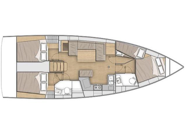 Book yachts online - sailboat - Oceanis 40.1 - Joy - rent