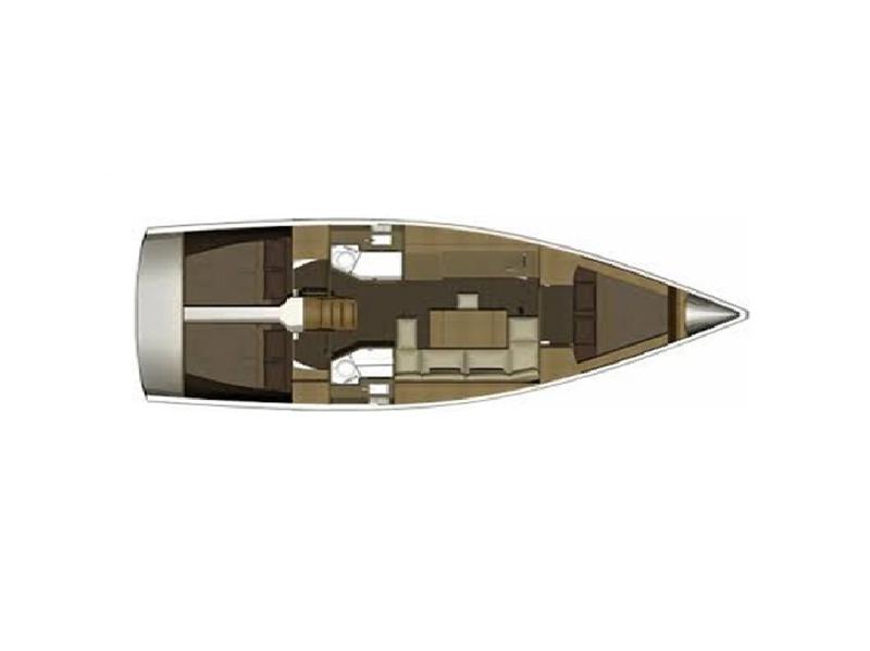 Book yachts online - sailboat - Dufour 382 GL - Aurora - rent