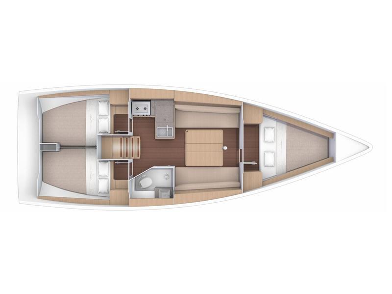 Book yachts online - sailboat - Dufour 360 Grand Large - Rhamnus - rent