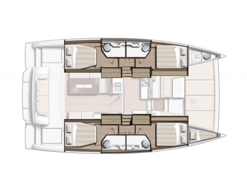 Book yachts online - catamaran - Bali 4.2 - Ziphius - rent