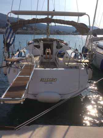 Book yachts online - sailboat - Elan 40 Impression - Allegro - rent