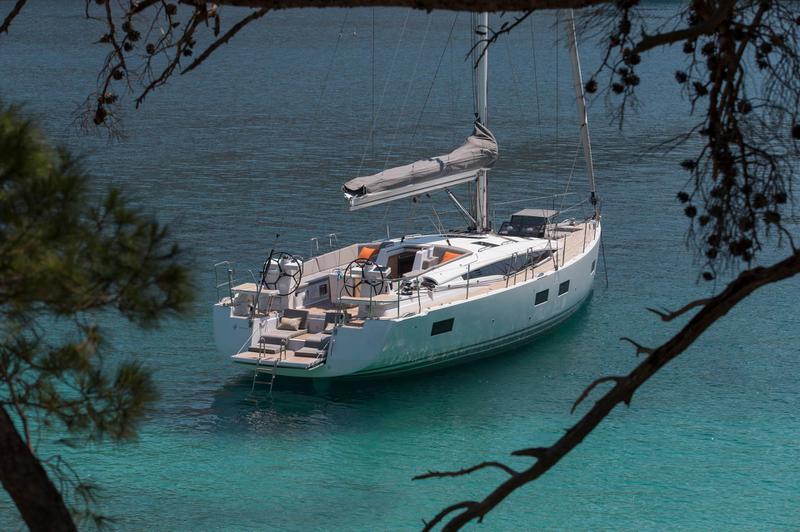 Book yachts online - sailboat - Jeanneau 54 - no name 2 - BLUE HULL, AC+GEN., UNDERWATER LIGHTS - rent