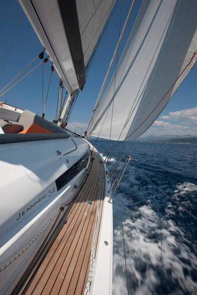 Book yachts online - sailboat - Jeanneau 54 - no name 1 - BLUE HULL, AC+GEN., UNDERWATER LIGHTS - rent