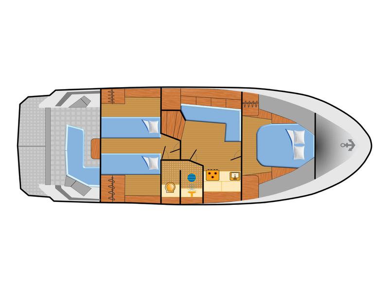 Book yachts online - motorboat - Beneteau GT 40 - Midnight - rent