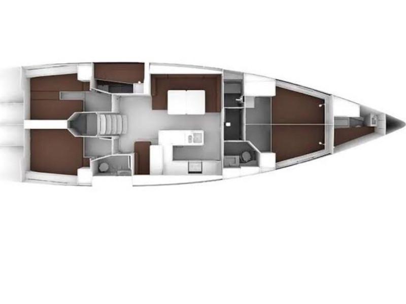Book yachts online - sailboat - Bavaria Cruiser 56 - Ozgurum - rent
