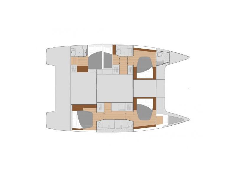 Book yachts online - catamaran - Fountaine Pajot 47 TANNA LUX (GEN,AC,WATERMAKER) - AQUARELLA - rent