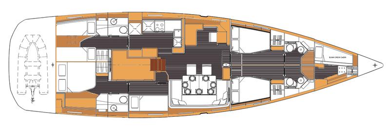 Book yachts online - sailboat - Jeanneau 64 - Freedom - rent