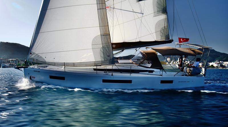 Book yachts online - sailboat - Sun Odyssey 440 - 4 Cabins - Happy Day - rent