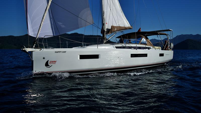 Book yachts online - sailboat - Sun Odyssey 440 - 4 Cabins - Happy Day - rent