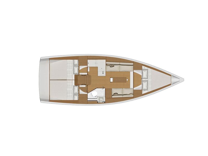 Book yachts online - sailboat - Dufour 360 3 Cabin - Gracia - rent