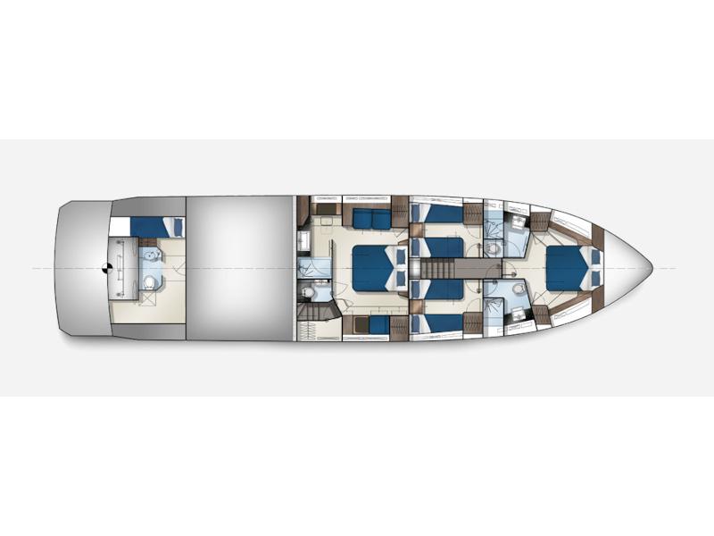 Book yachts online - motorboat - Galeon 680 Fly - Paradise - rent