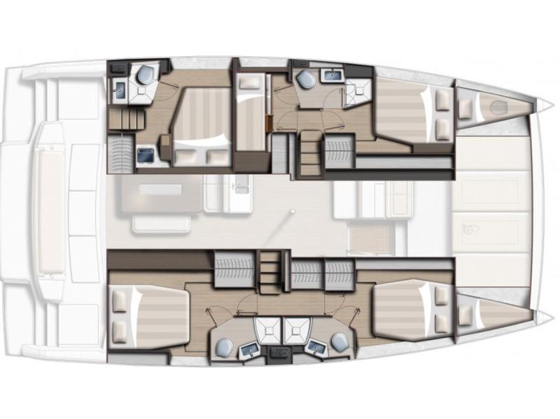 Book yachts online - catamaran - Bali 4.6 - Amyntas - rent