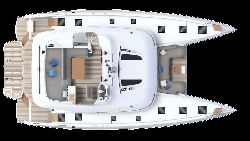 Book yachts online - catamaran - Lagoon 55 (2022) luxury owner version - PRINCESS S - rent