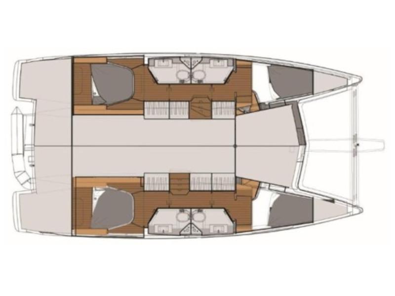 Book yachts online - catamaran - Astréa 42 - Gloria - rent